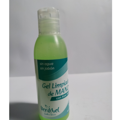 Comprar Gel limpiador de manos 80 ml con aloe vera herdibel