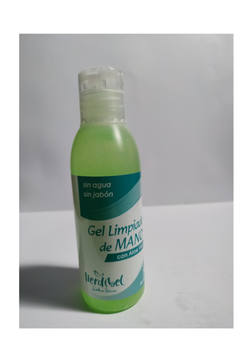 Comprar Gel limpiador de manos 80 ml con aloe vera herdibel