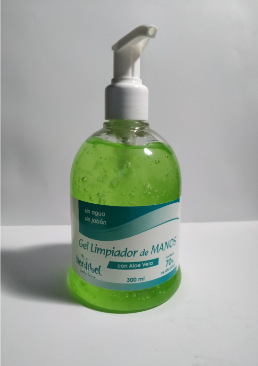 Comprar Gel limpiador de manos 300 ml con aloe vera